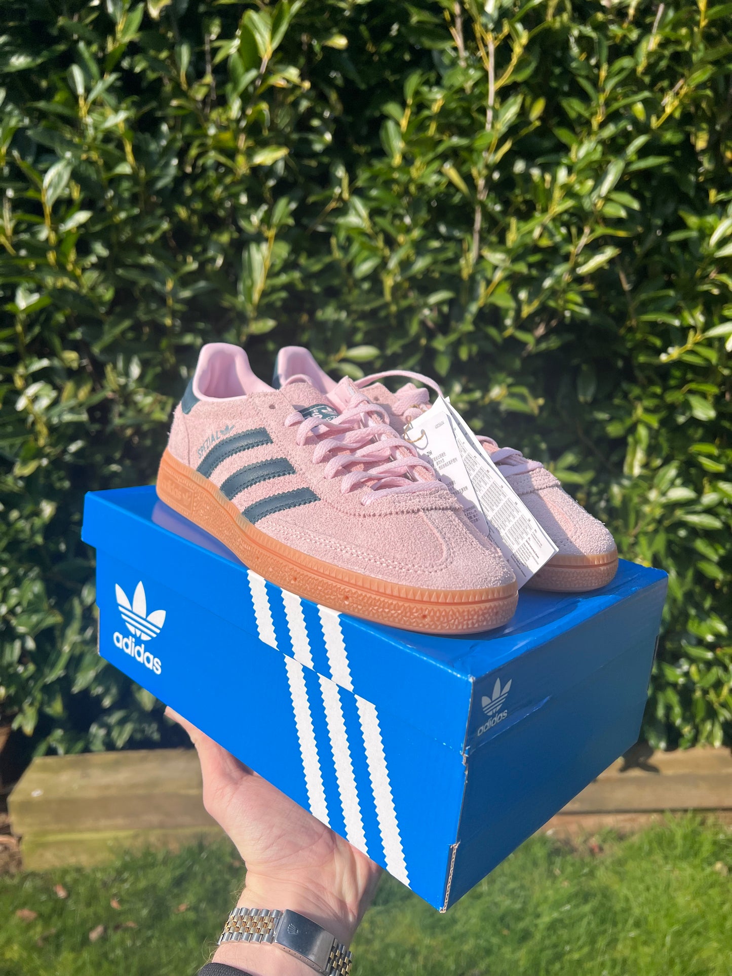 كرة اليد ADIDAS SPEZIAL CLEAR PINK ARCTIC NIGHT للسيدات 