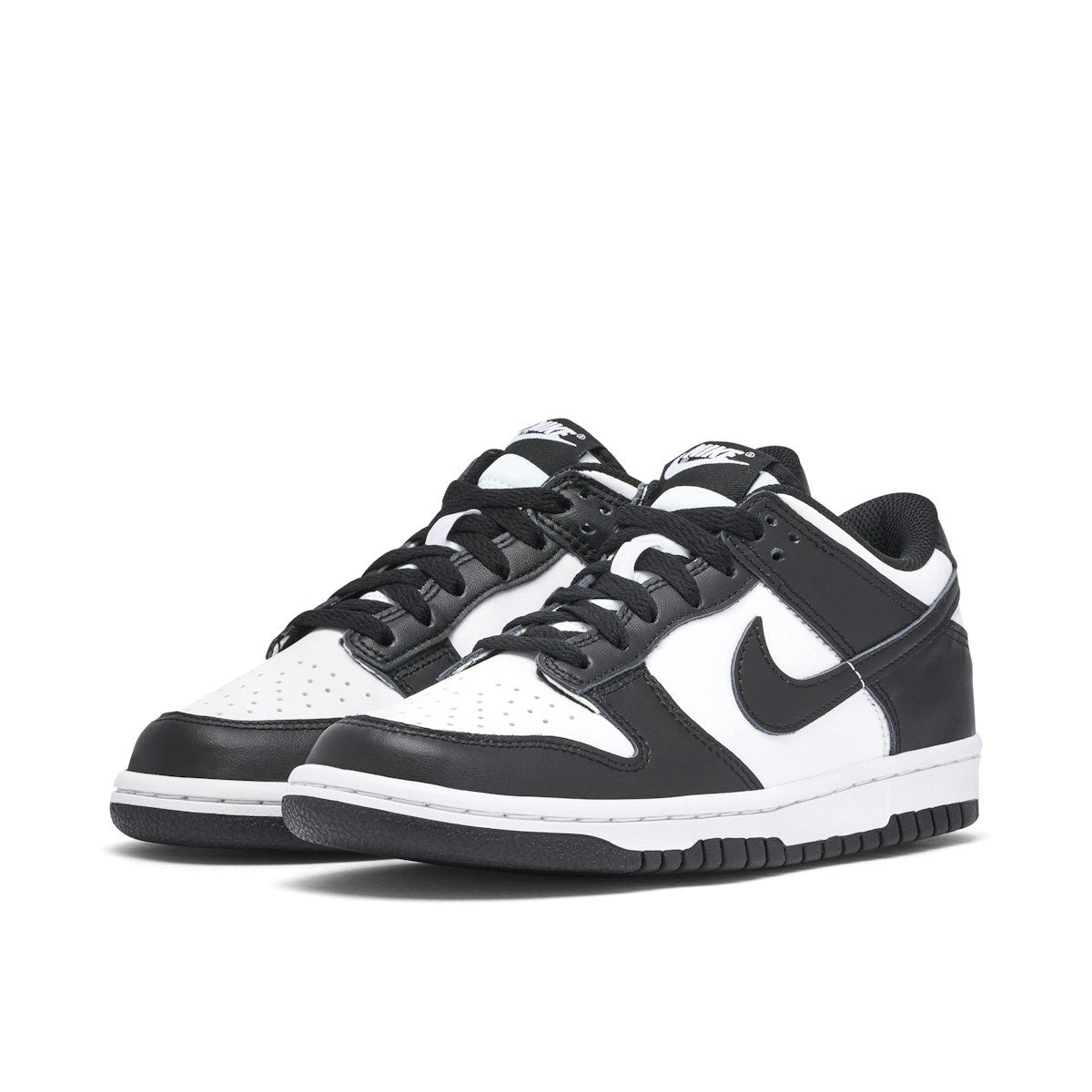 NIKE DUNK LOW BLACK WHITE GS